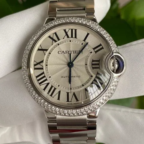 Cartier Ballon Bleu 36mm W6920046 36mm Stainless steel White