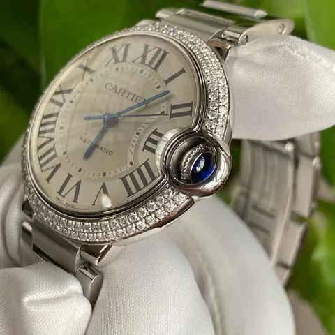 Cartier Ballon Bleu 36mm W6920046 36mm Stainless steel White 6