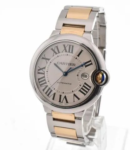 Cartier Ballon Bleu 42mm W69009Z3 42mm Yellow gold and Stainless steel Silver 1