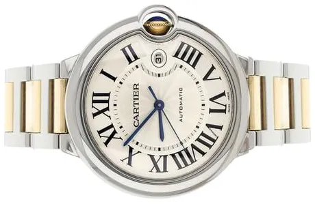 Cartier Ballon Bleu 42mm W69009Z3 42mm Yellow gold and Stainless steel Silver 1