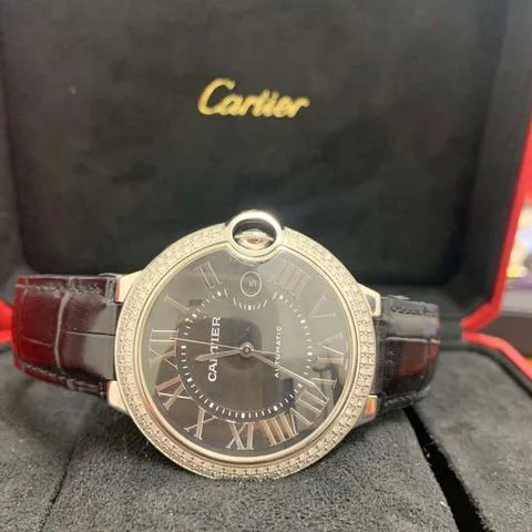 Cartier Ballon Bleu 42mm WSBB0003 42mm Stainless steel Black 1