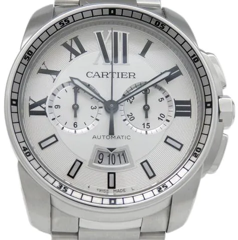 Cartier Calibre de Cartier W7100045 42mm Stainless steel Silver