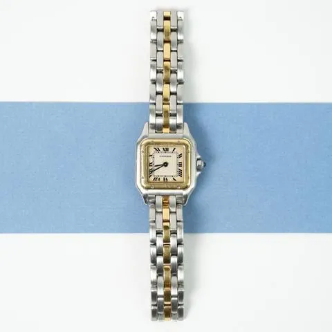 Cartier Panthère 166921 22mm Yellow gold and Stainless steel White 1