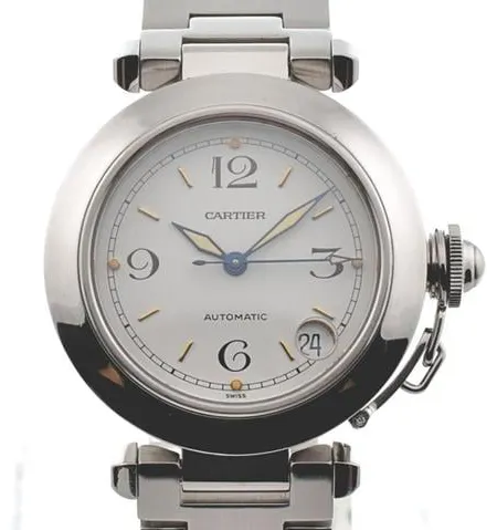 Cartier Pasha C W31015M7 35.5mm Stainless steel White