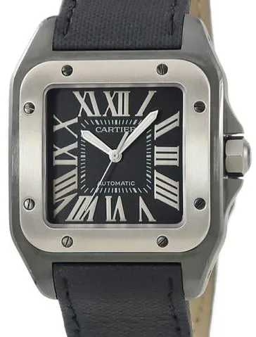 Cartier Santos 100 W2020010 38mm Titanium Black