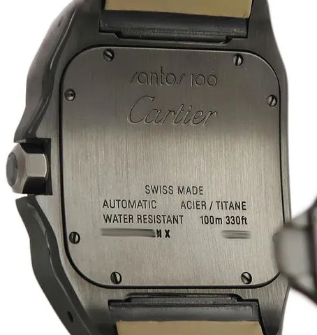 Cartier Santos 100 W2020010 38mm Titanium Black 5