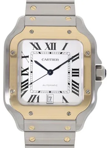 Cartier Santos W2SA0006 40mm  YG Silver