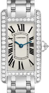 Cartier Tank Américaine WB7073L1 18k white gold Silver