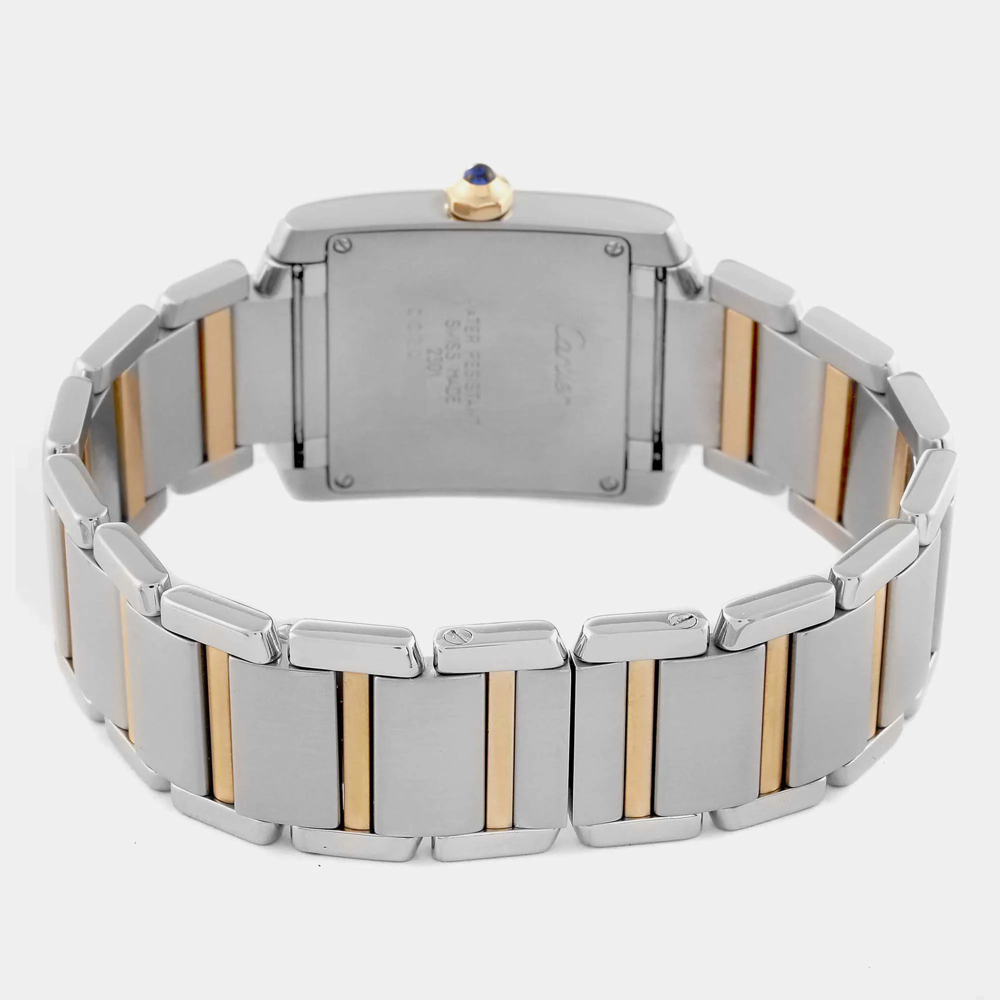 Cartier Tank Française W51006Q 25mm Yellow gold and Stainless steel and 18k yellow gold 5