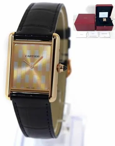 Cartier Tank Louis Cartier WGTA0176 34mm Rose gold Gold