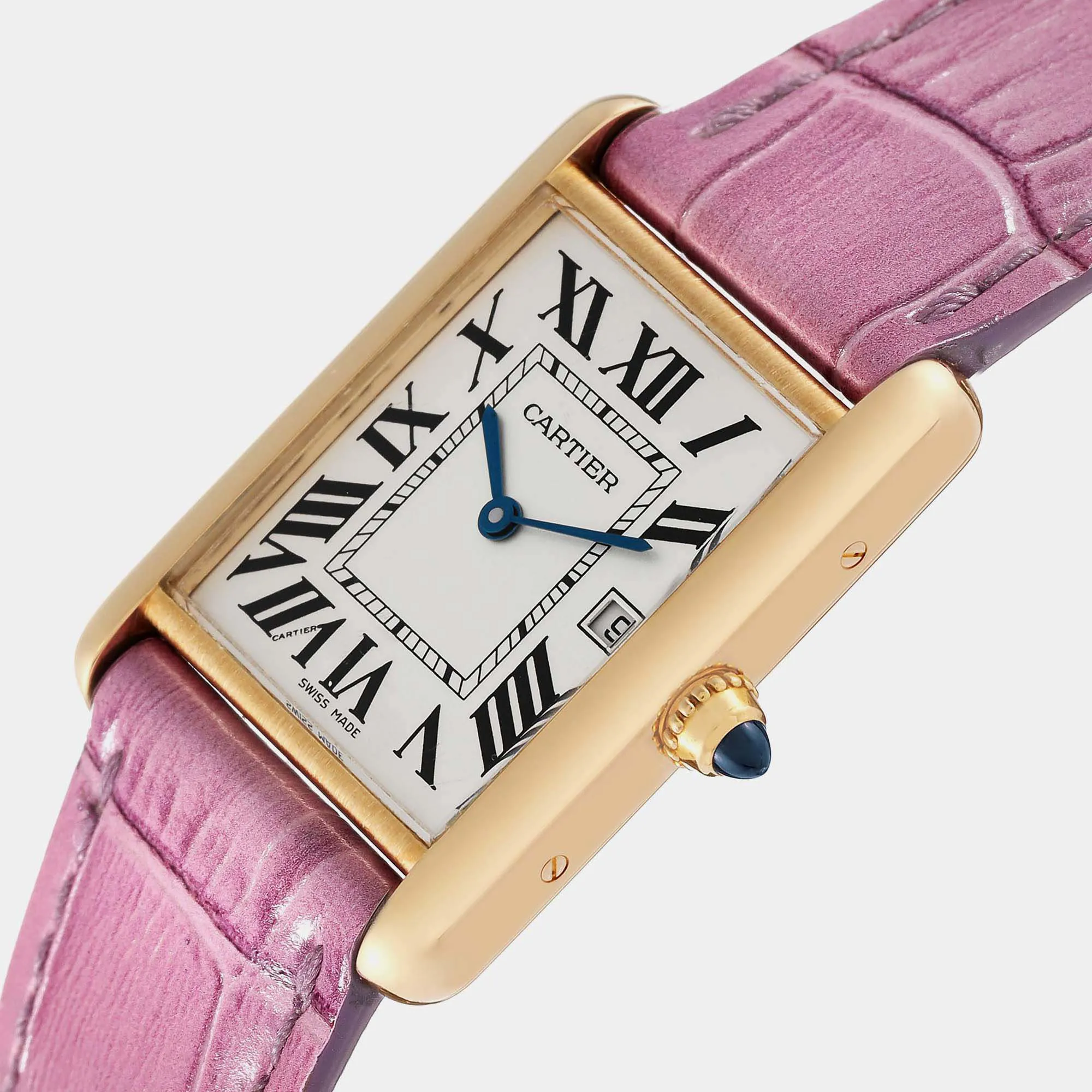 Cartier Tank Louis 25mm Yellow gold and 18k yellow gold 1