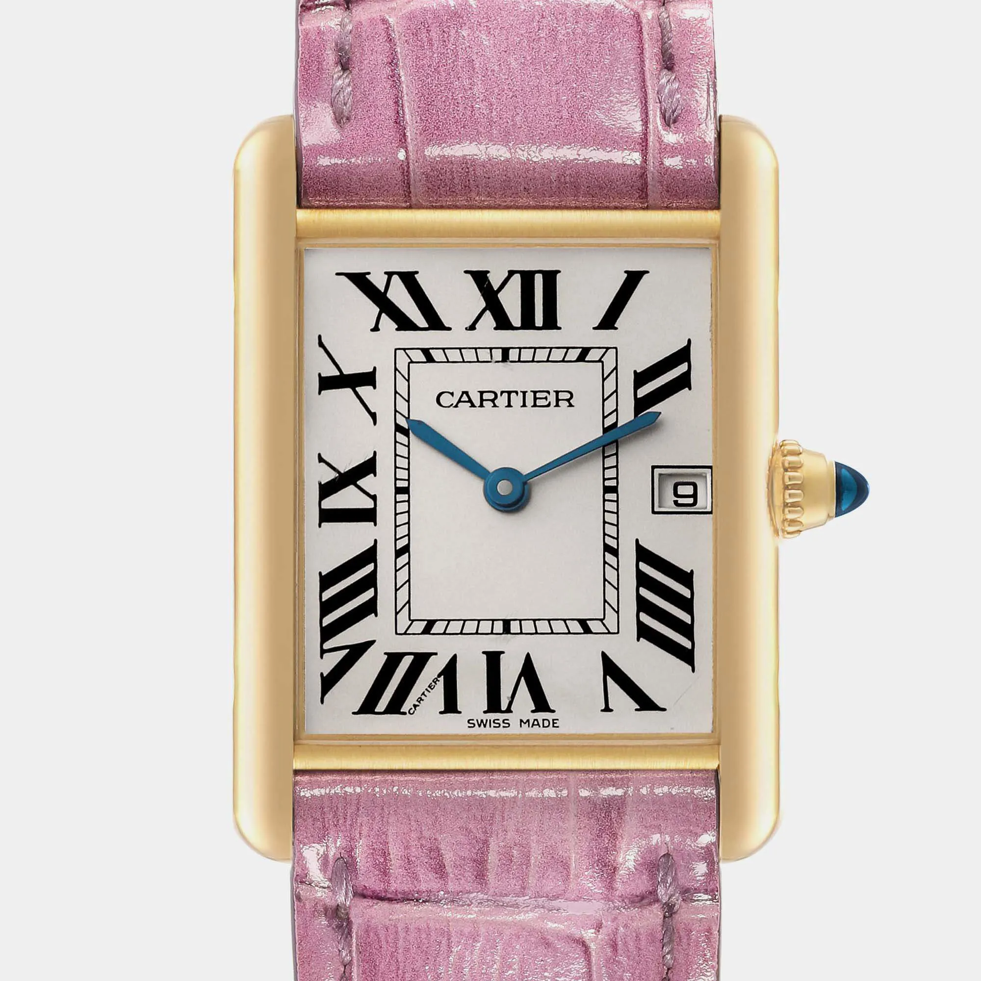 Cartier Tank Louis 25mm Yellow gold and 18k yellow gold 4