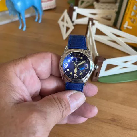 Corum Bubble 39.250.20 35mm Stainless steel Blue 8