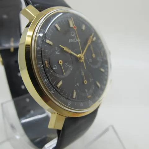 Enicar 2303 37mm Yellow gold Black 2