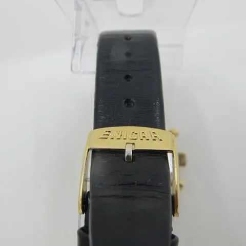 Enicar 2303 37mm Yellow gold Black 5