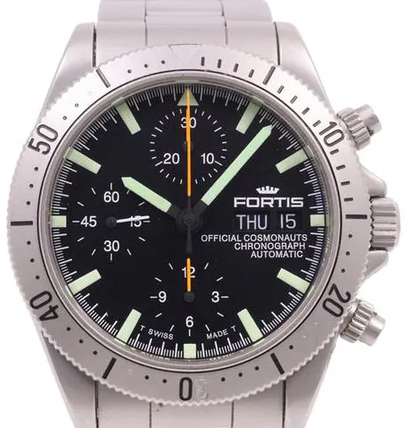 Fortis 631.22.141 631.22.141 38mm Stainless steel Black