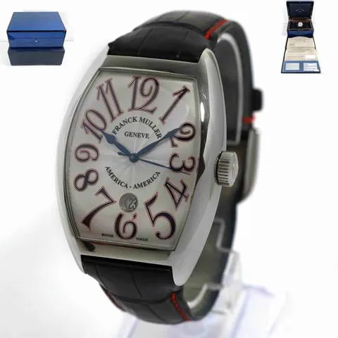 Franck Muller Cintree Curvex 8880 SC DT 39mm Stainless steel White