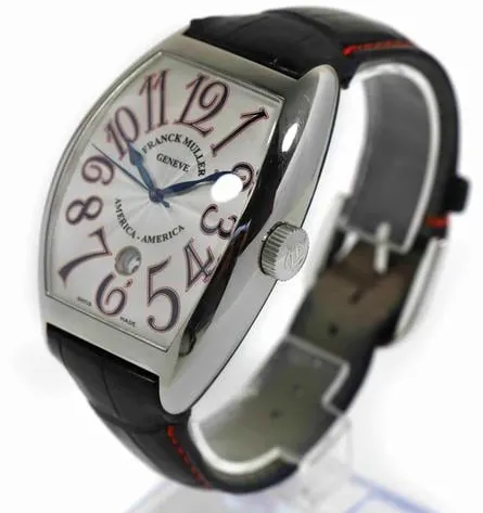 Franck Muller Cintree Curvex 8880 SC DT 39mm Stainless steel White 3