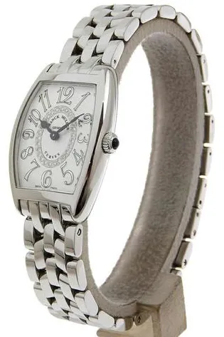 Franck Muller Cintree Curvex 1752QZ REL CD 1R 25mm Stainless steel Silver 1