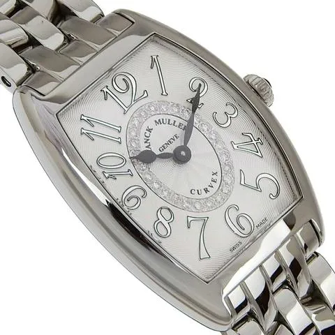 Franck Muller Cintree Curvex 1752QZ REL CD 1R 25mm Stainless steel Silver 2