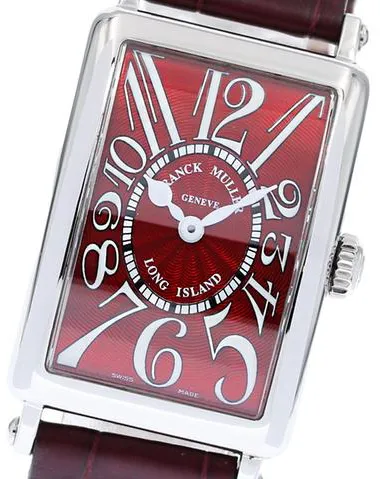 Franck Muller Long Island 902 QZ 23mm Stainless steel Red