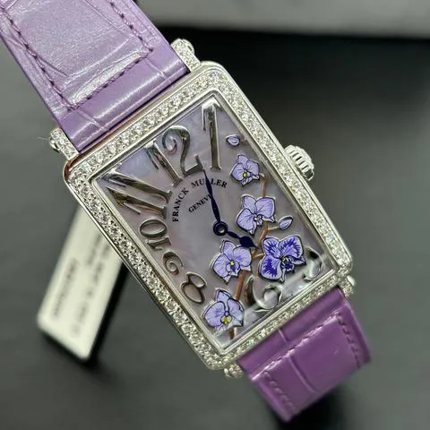 Franck Muller Long Island 952 QZ REL MOP VL ORC D1RLTDWG 18K WG 26mm White gold Mother-of-pearl 8