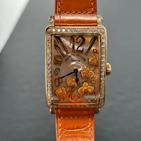 Franck Muller Long Island 952 QZ REL MOP OR ORC D1RLTD5N 18K RG 27mm Rose gold Mother-of-pearl