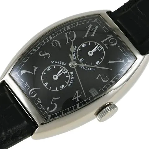 Franck Muller Master Banker 5850 MB 45mm White gold Black