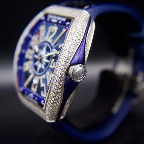 Franck Muller Vanguard V 45 SC DT AC  STG (5N) Stainless steel Blue 2