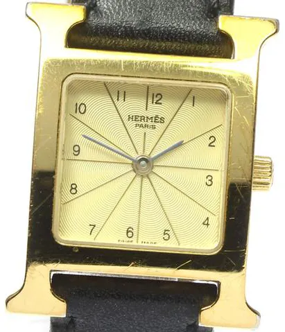 Hermès Heure H HH1.201 21mm Yellow gold Gold