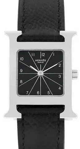 Hermès Heure H HH1.210 Stainless steel Black