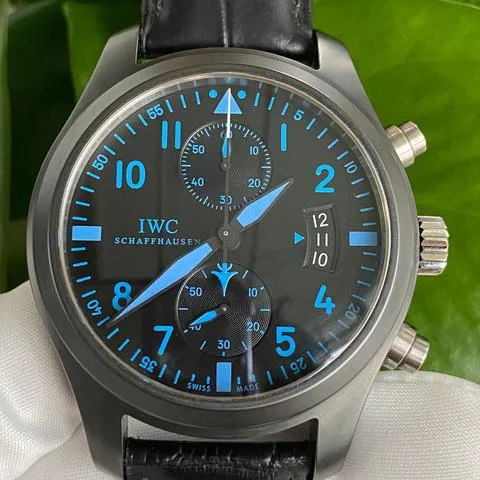 IWC Pilot Chronograph Top Gun IW388003 46mm Ceramic Black