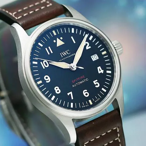 IWC Pilot IW326803 39mm Stainless steel Green 1