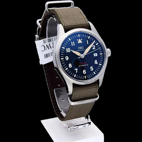 IWC Pilot IW326805 39mm Stainless steel Black 9