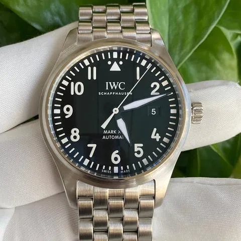 IWC Pilot Mark IW327015 40mm Stainless steel Black