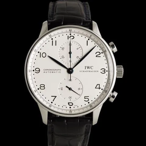 IWC Portuguese Chronograph 3714 41mm Stainless steel Silver