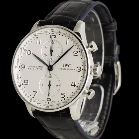 IWC Portuguese Chronograph 3714 41mm Stainless steel Silver 1