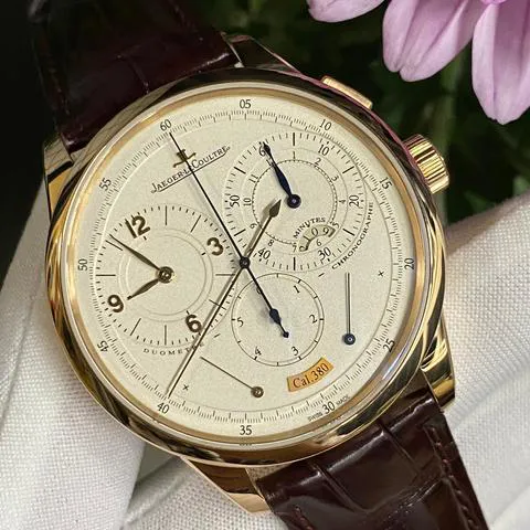 Jaeger-LeCoultre Duomètre Q6012420 42mm Rose gold Silver 1