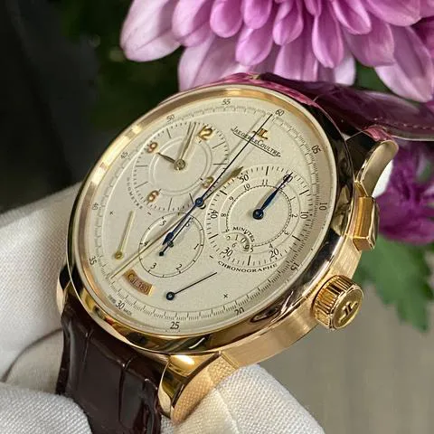 Jaeger-LeCoultre Duomètre Q6012420 42mm Rose gold Silver 5