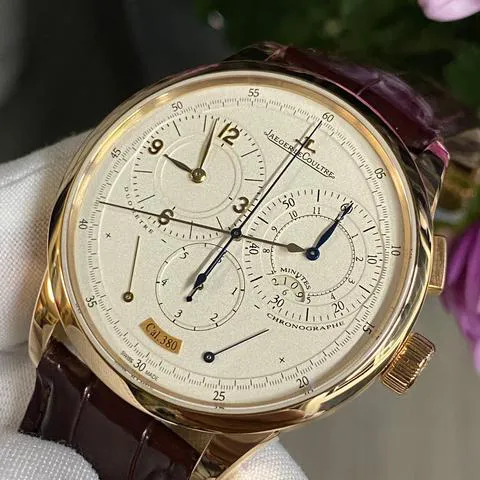 Jaeger-LeCoultre Duomètre Q6012420 42mm Rose gold Silver 7