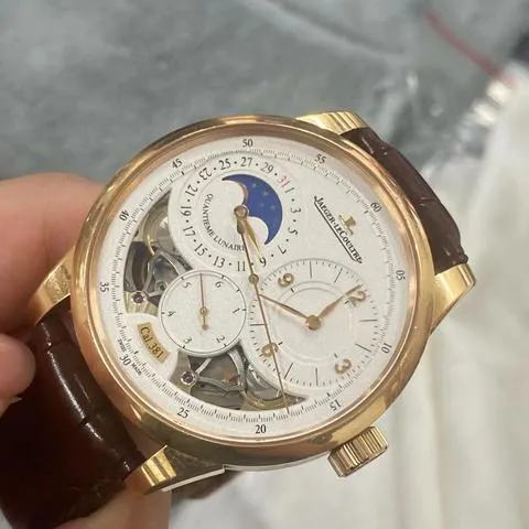 Jaeger-LeCoultre Duomètre Q6042422 42mm Rose gold Silver 1