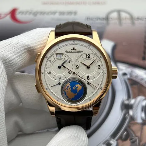 Jaeger-LeCoultre Duomètre Q6062420 42mm Rose gold Silver