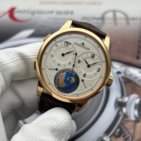 Jaeger-LeCoultre Duomètre Q6062420 42mm Rose gold Silver 1