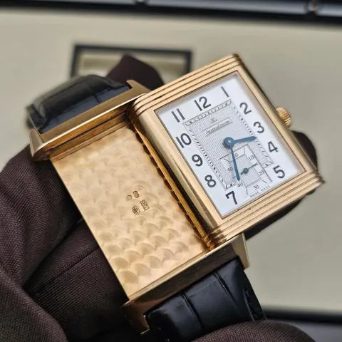 Jaeger-LeCoultre Grande Reverso 976 Q3732420 48.5mm Rose gold Silver 4