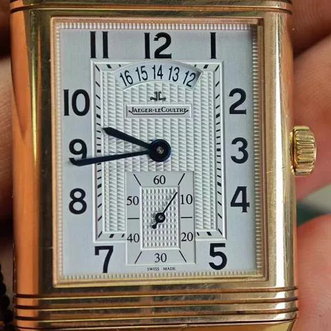 Jaeger-LeCoultre Grande Reverso Duo Q3742421 30mm Rose gold Silver 1