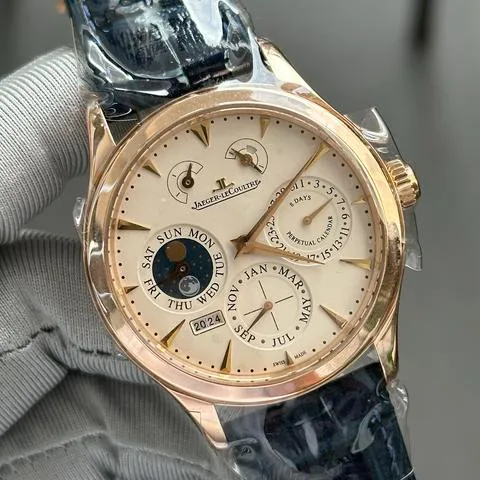 Jaeger-LeCoultre Master Eight Days Perpetual Q1612420 40mm Rose gold Champagne 1