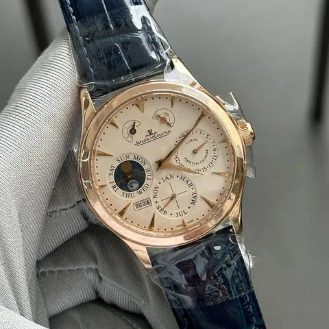 Jaeger-LeCoultre Master Eight Days Perpetual Q1612420 40mm Rose gold Champagne 3