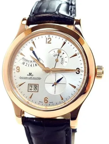 Jaeger-LeCoultre Master Eight Days Q1602420 41.5mm Rose gold Silver