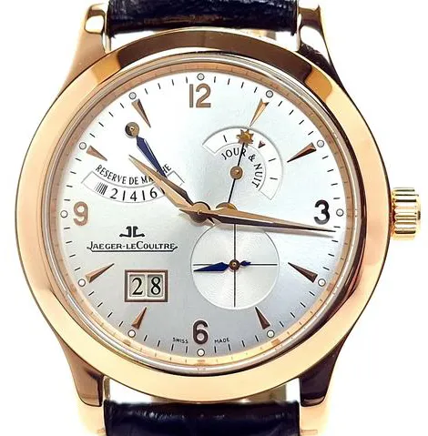 Jaeger-LeCoultre Master Eight Days Q1602420 41.5mm Rose gold Silver 1