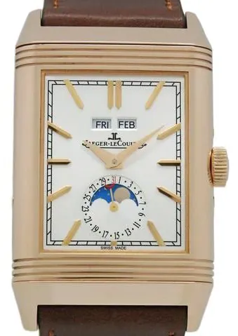 Jaeger-LeCoultre Reverso Tribute Q3912530 29.9mm Rose gold Silver